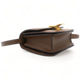 Calfskin Small Classic Box Flap Bag Caramel
