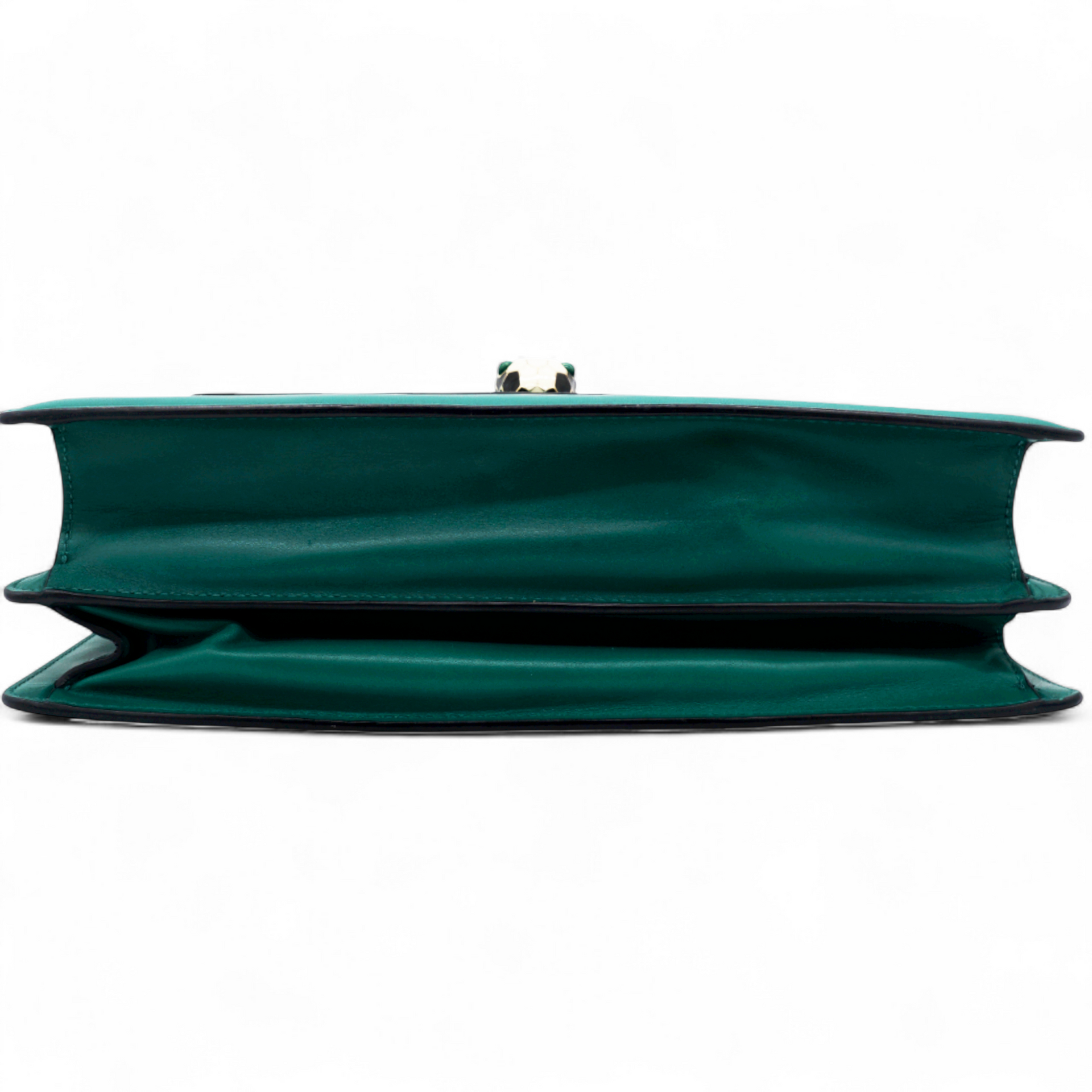 Serpenti Forever Shoulder Bag Emerald Green