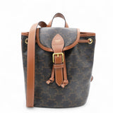 Triomphe Canvas Folco Backpack Tan