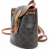 Triomphe Canvas Folco Backpack Tan