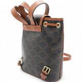 Triomphe Canvas Folco Backpack Tan