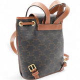 Triomphe Canvas Folco Backpack Tan