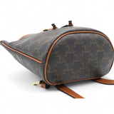 Triomphe Canvas Folco Backpack Tan