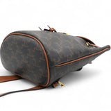 Triomphe Canvas Folco Backpack Tan