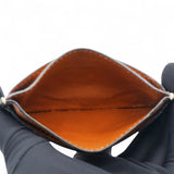 Triomphe Canvas Card Holder Tan