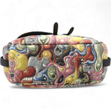 X KENNY SCHARF Jacquard Printed Soft Saddle Bag Multicolor