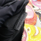 X KENNY SCHARF Jacquard Printed Soft Saddle Bag Multicolor