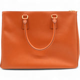 Saffiano Lux Large Tote Papaya