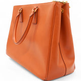 Saffiano Lux Large Tote Papaya
