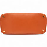 Saffiano Lux Large Tote Papaya