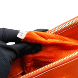 Saffiano Lux Large Tote Papaya