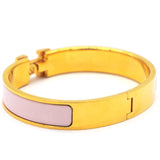 Clic Clac H Pink Yellow Gold Bracelet