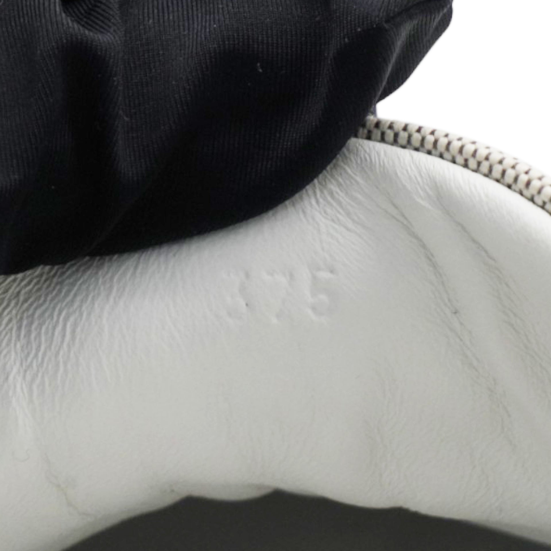 Leather Canvas Day Sneakers White Size37.5