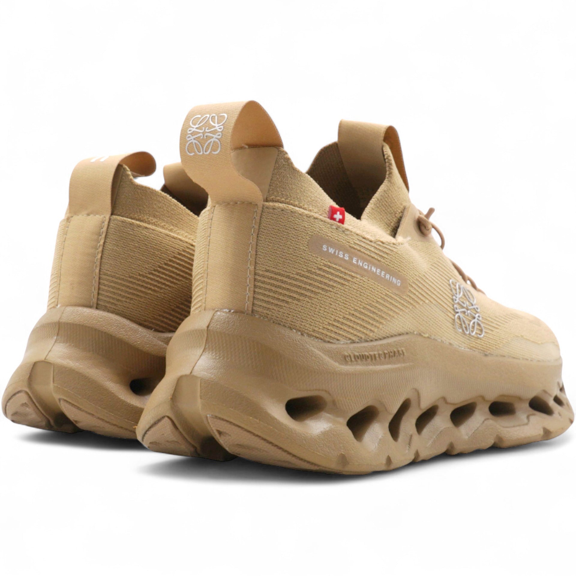 On Running X Loewe Cloudtilt "Dark Sand" Sneakers Size37