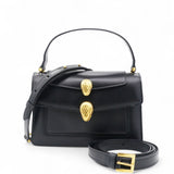 Black Leather X Alexander Wang Serpenti Tote and Shoulder Bag
