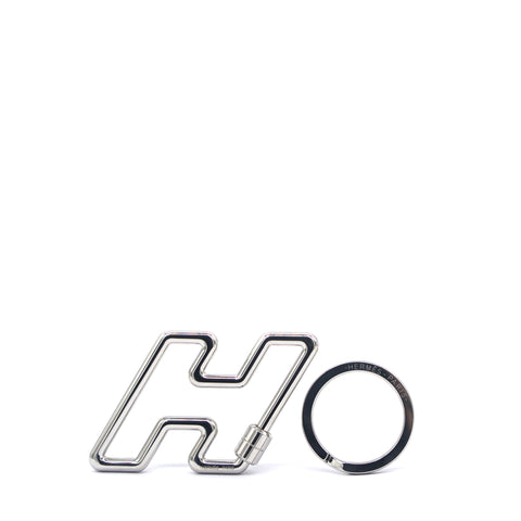 Stainless Steel H Too Speedy Key Ring