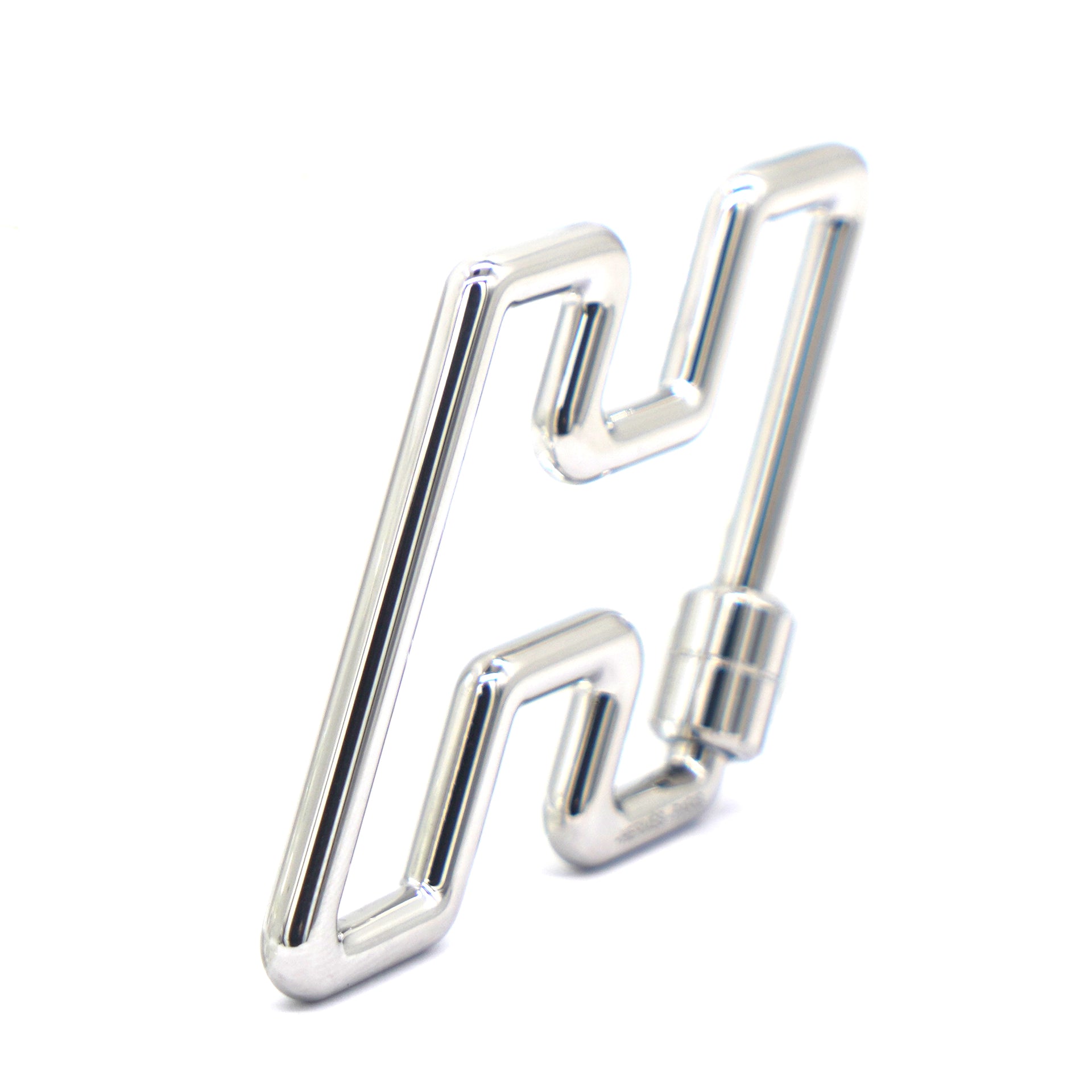 Stainless Steel H Too Speedy Key Ring