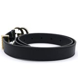 Moon Torchon Double G Belt Black Size80