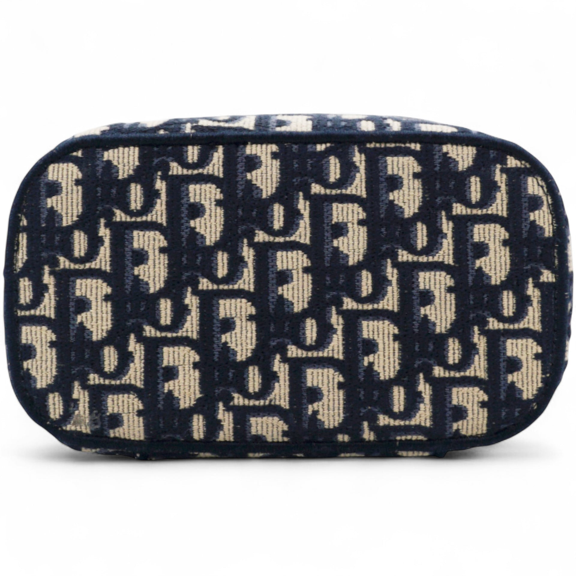 Oblique Diortravel Vanity Case Blue