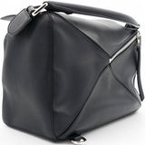 Puzzle Shoulder Bag Black Medium