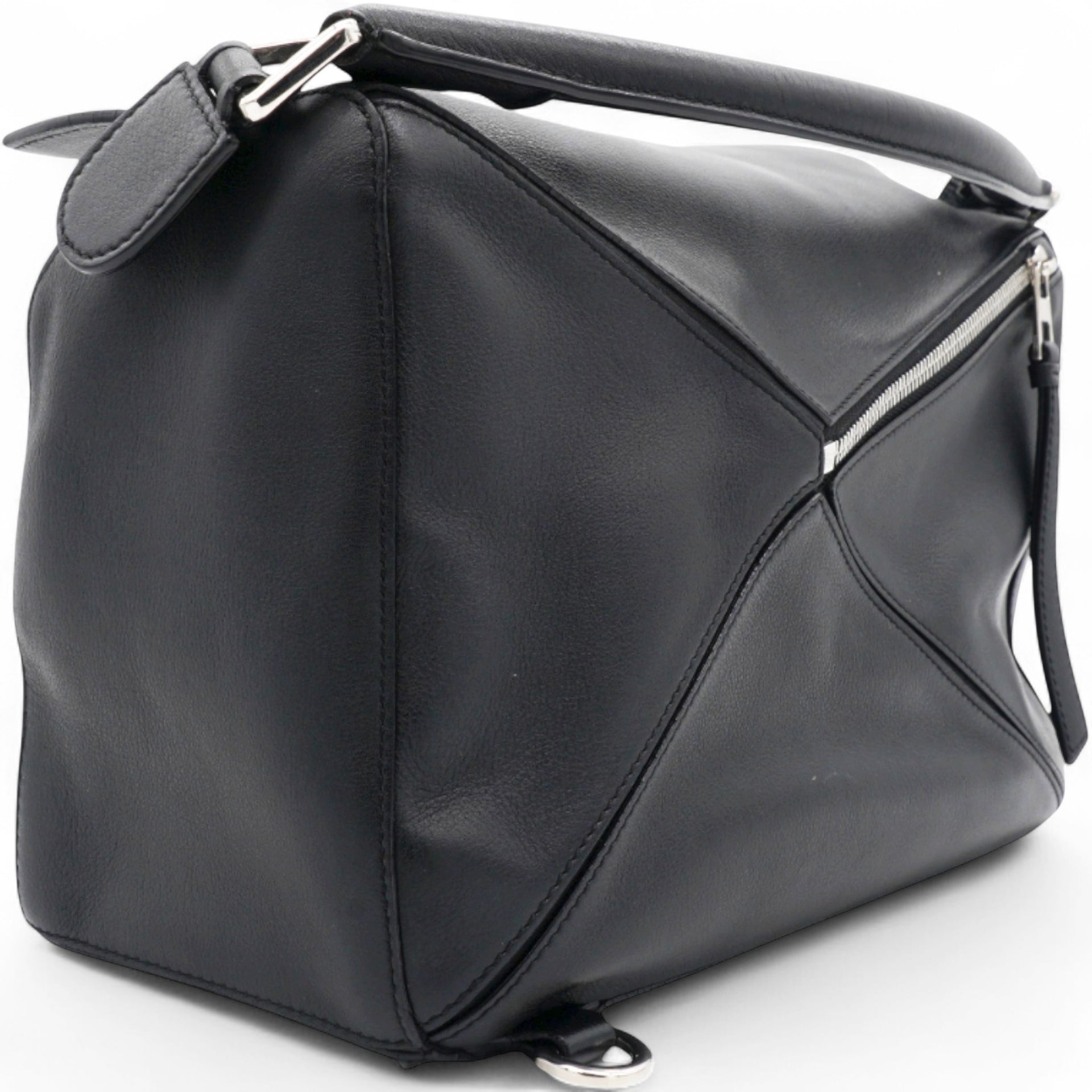 Puzzle Shoulder Bag Black Medium