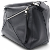 Puzzle Shoulder Bag Black Medium