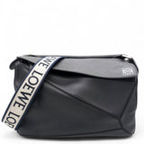 Puzzle Shoulder Bag Black Medium