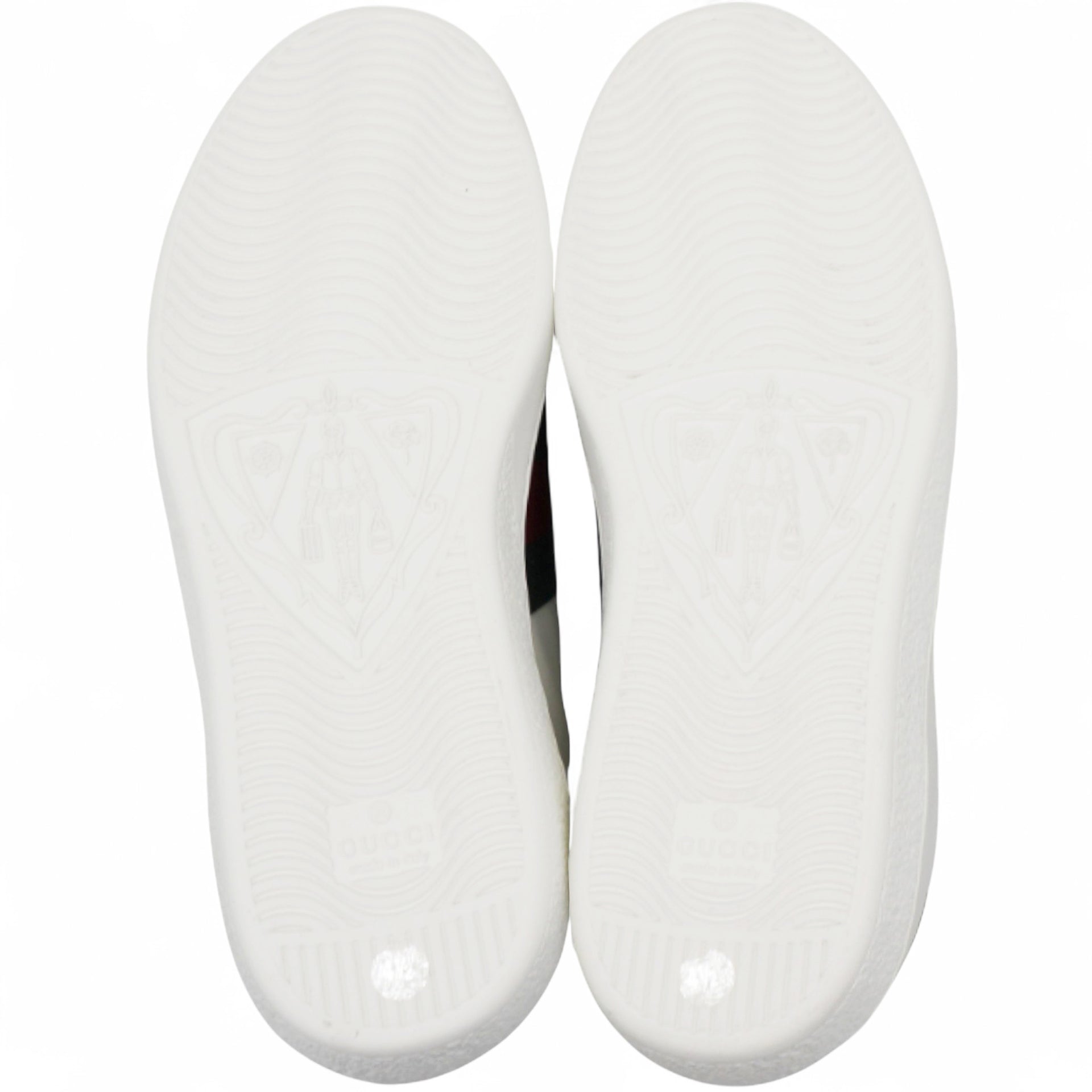 Crocodile Web Men Ace Sneakers White Green 4.5