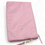 Shiny Quilted Chanel 22 Drawstring Bag Pink large