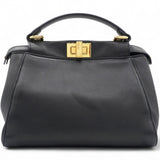 Nappa Mini Peekaboo Iconic Satchel Black