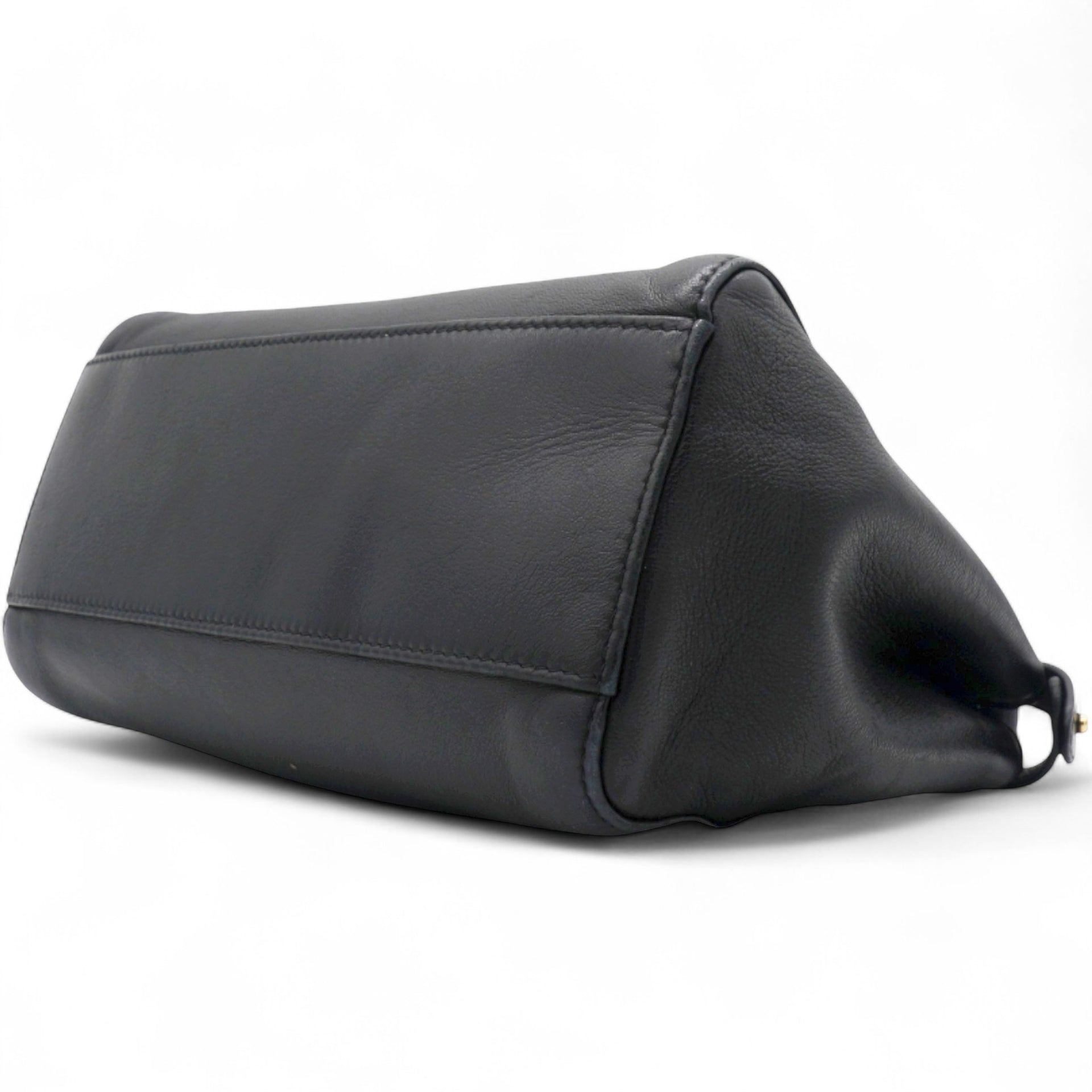 Nappa Mini Peekaboo Iconic Satchel Black