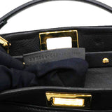 Nappa Mini Peekaboo Iconic Satchel Black