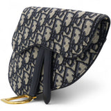 Oblique Saddle Belt Pouch Blue