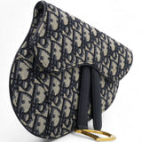 Oblique Saddle Belt Pouch Blue