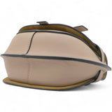 Mini Gate Dual Bag In Soft Leather And Jacquard