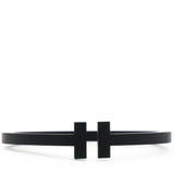 T Square Black Tone Stainless Steel Bracelet