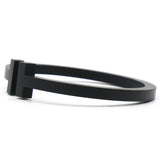 T Square Black Tone Stainless Steel Bracelet