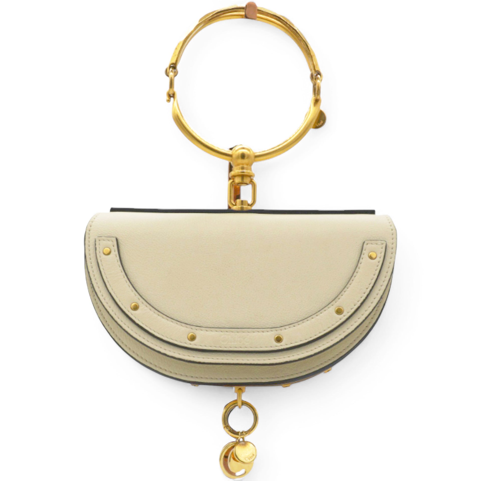 Small Nile Beige Handle Bag