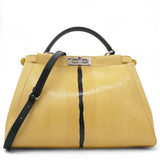 Peekaboo Medium Python Yellow/Black