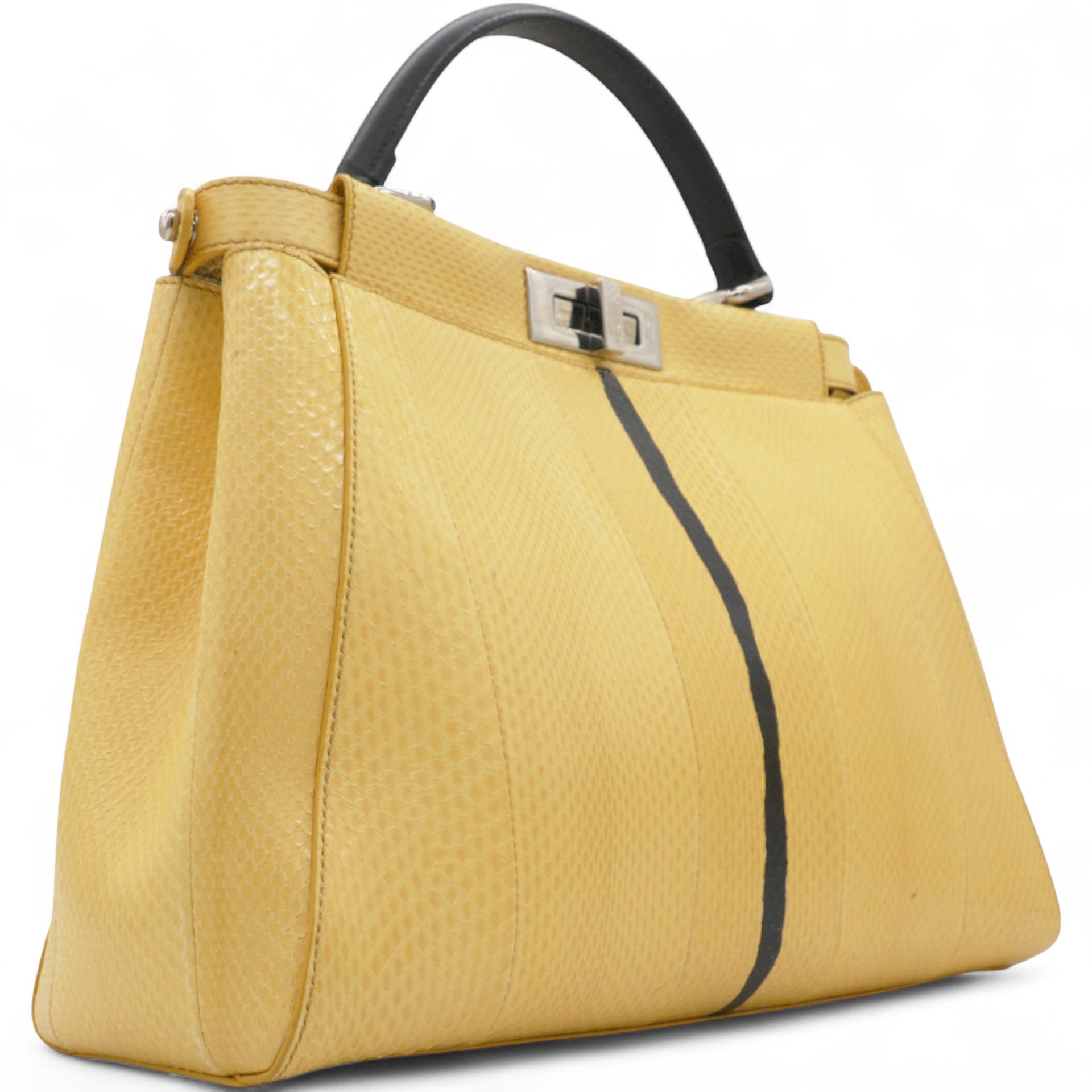 Peekaboo Medium Python Yellow/Black