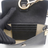 Faye Shoulder Bag Leather and Suede Mini