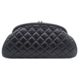 Lambskin Quilted Timeless Clutch Black