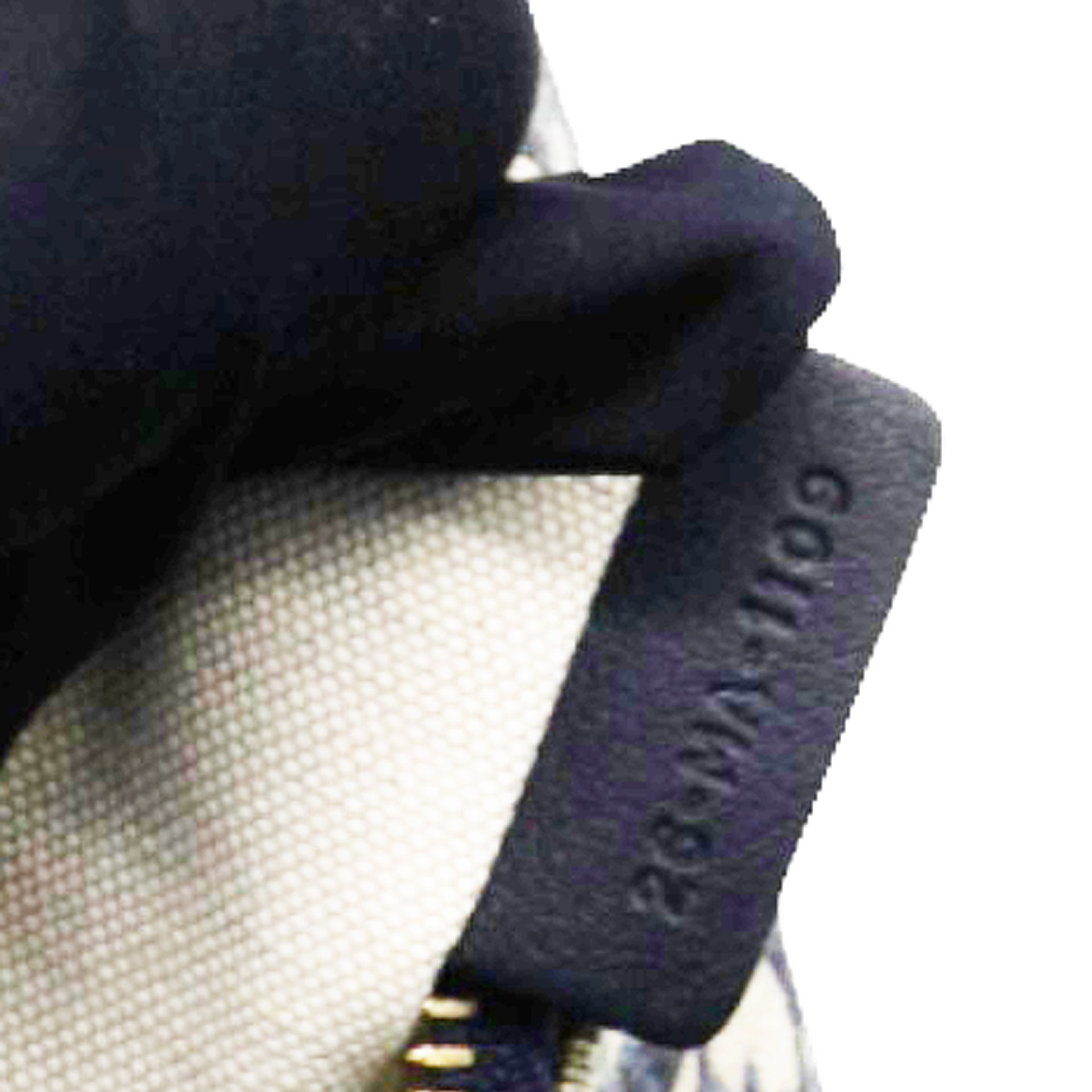 Oblique Pouch Clutch Navy