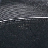 Quilted C Charm Bag Black