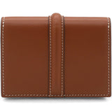 Card Holder With Flap 16 In Satinated