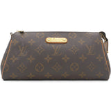 Monogram Eva Clutch Brown