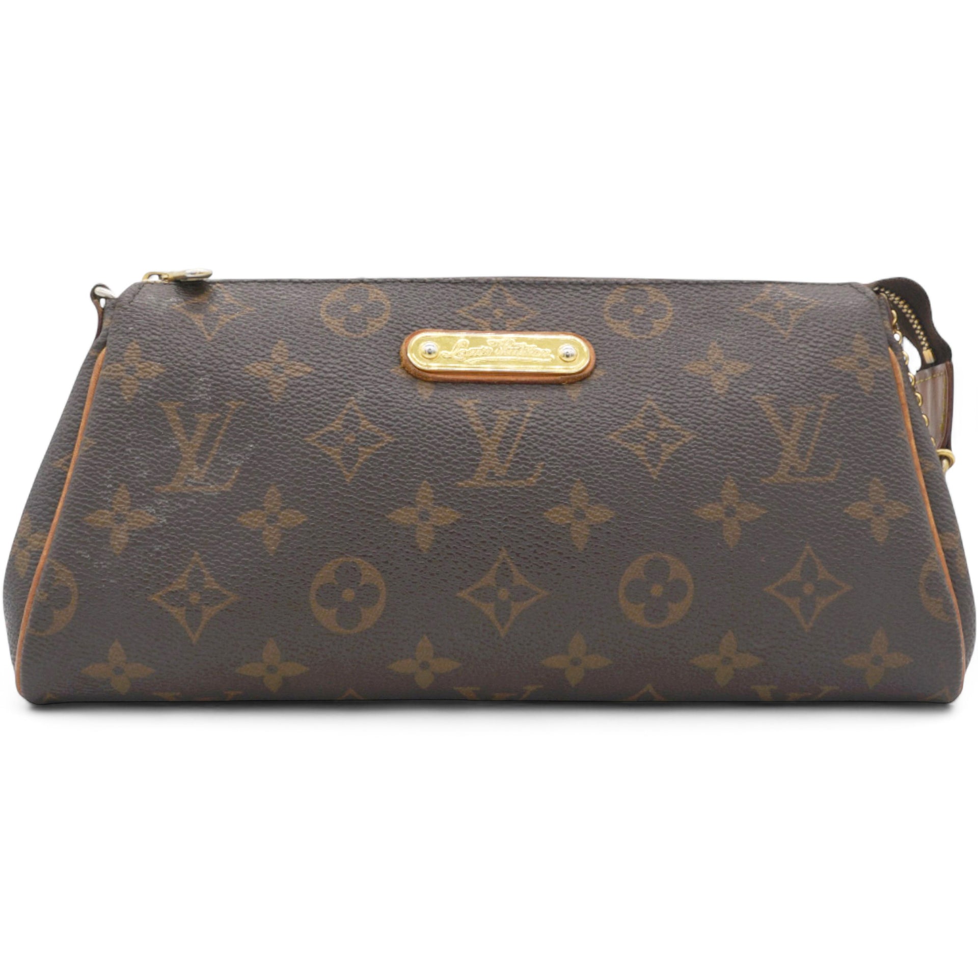 Monogram Eva Clutch Brown