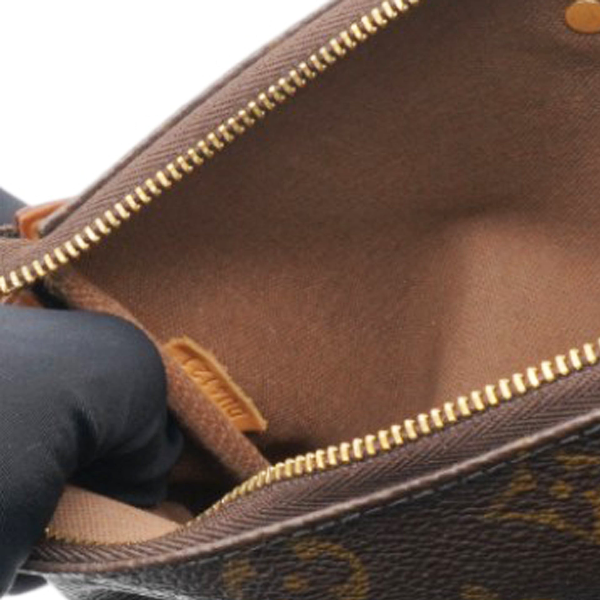 Monogram Eva Clutch Brown