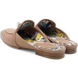 OZ Mules Gold Brown Size38