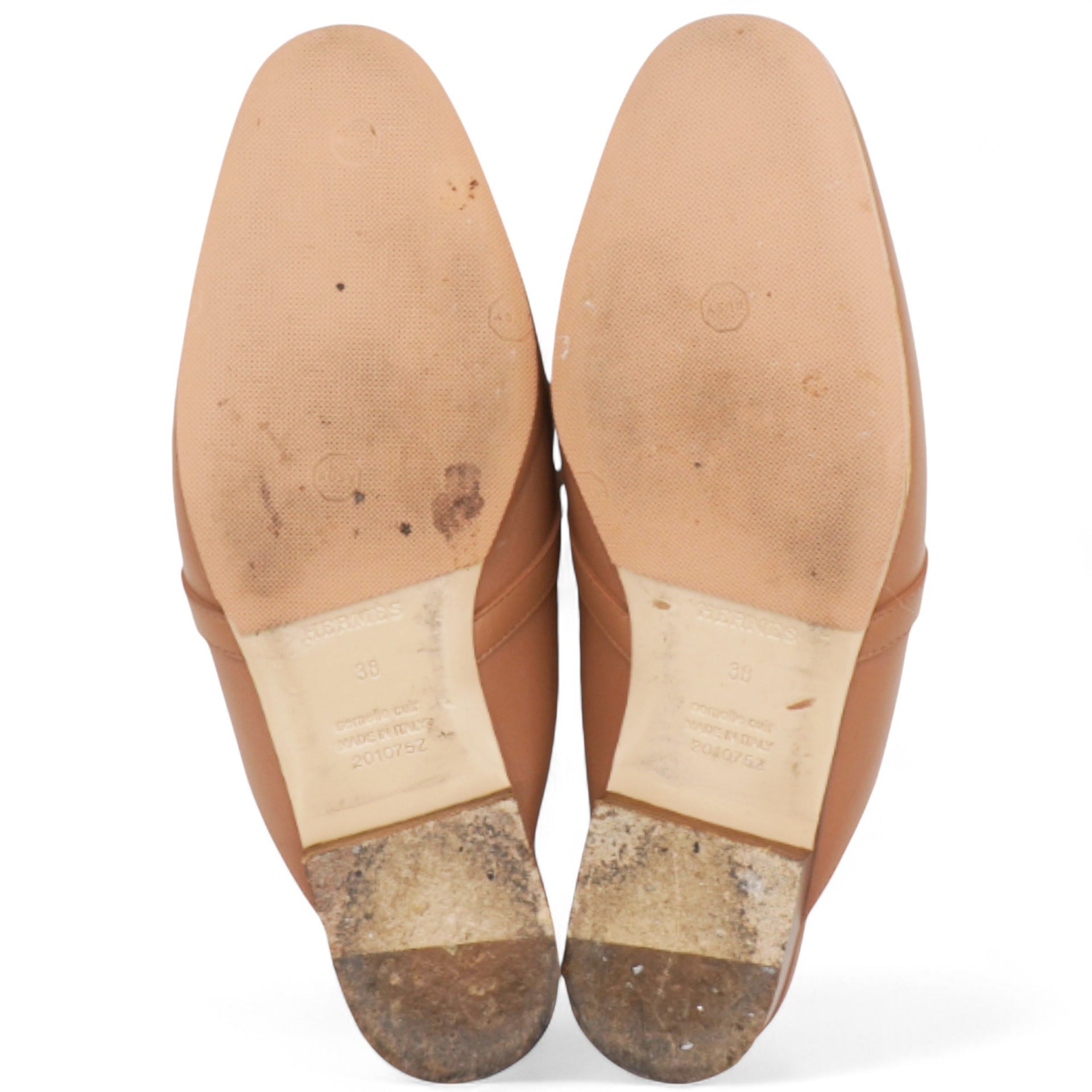 OZ Mules Gold Brown Size38